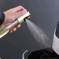 1pc Clear Oil Spray Bottle, PET Multifunction Oil Dispenser, For Kitchen Barbecue