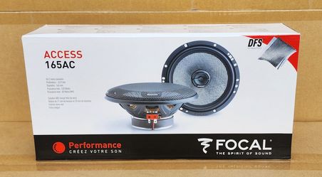 Focal Performance Car Speakers 1 Set 6.5" 2-Way Coaxial Speaker System 120 Watts 165AC 🚨 Payment Options Available 🚨 No Credit Needed 🚨 