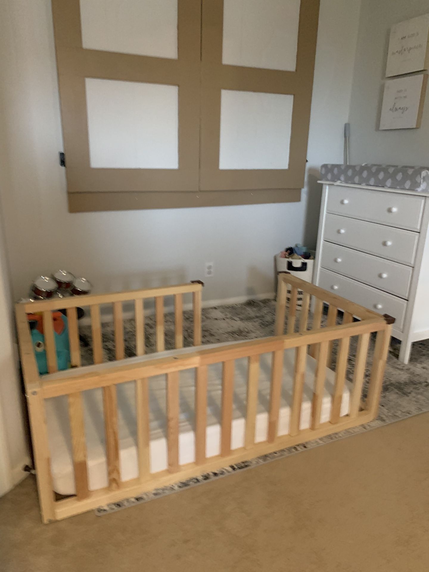 Toddler Floor Bed