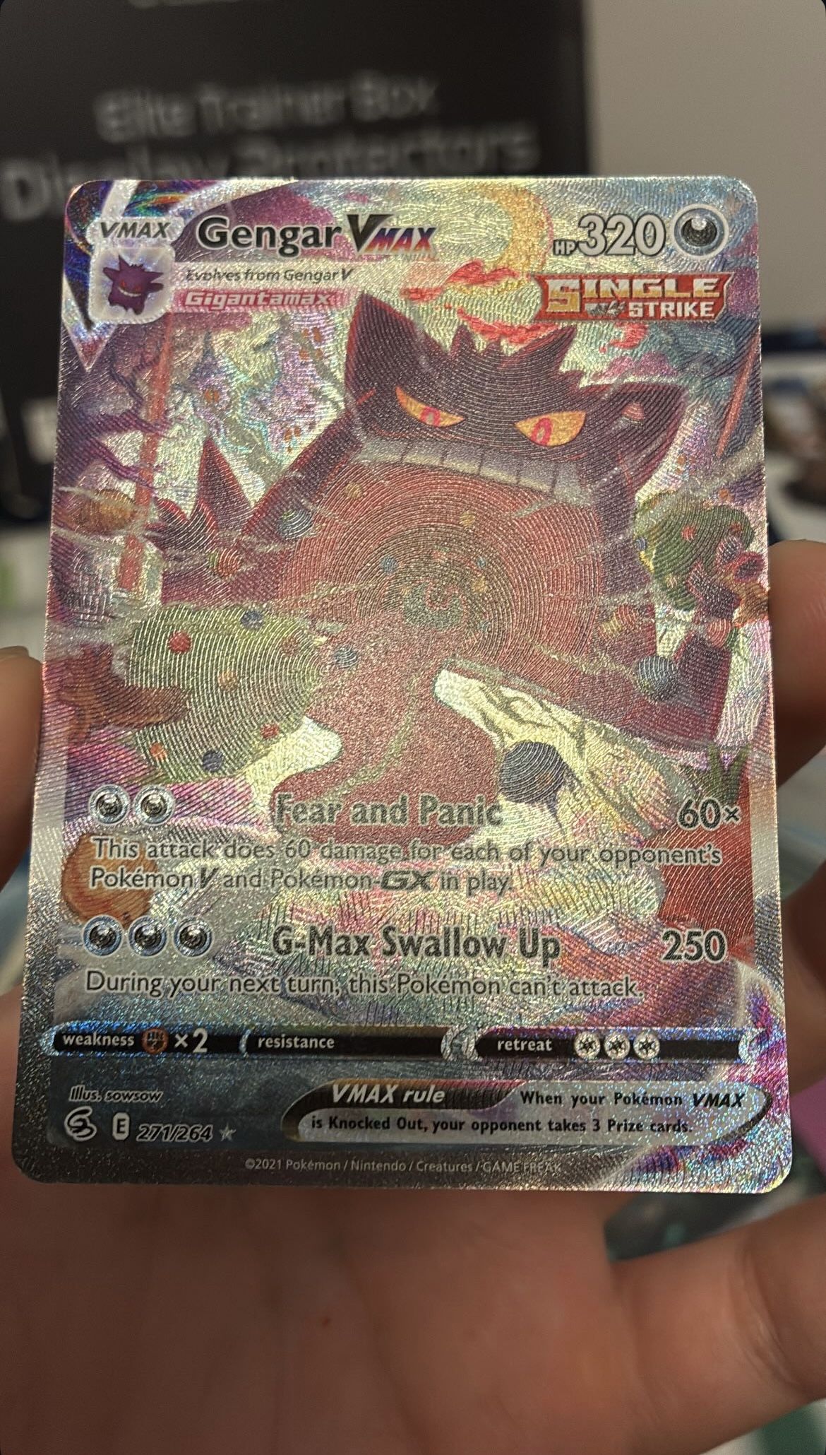 Gengar Vmax Alternate Art