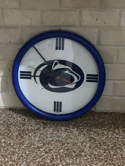 Penn State Nittany Lions Clock