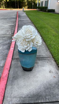 Large Case With Large Flowers 