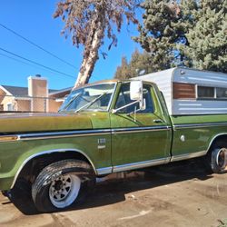 1973 Ford Ranger  F250 Camper Speacial