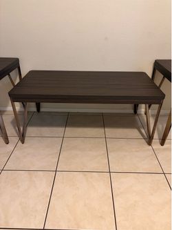Living room table set