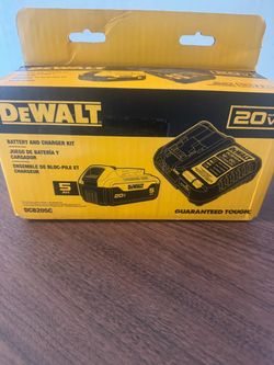 20V MAX Lithium-Ion 5.0 Ah Battery and Charger