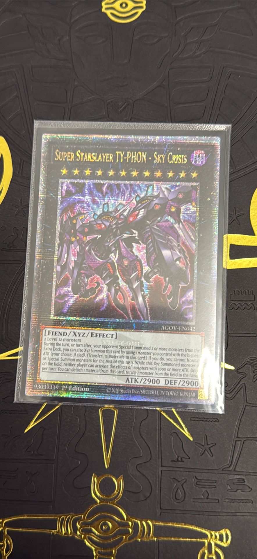 Super Starslayer TY-PHON - Sky Crisis (Quarter Century Secret Rare) - Age of Overlord (AGOV)