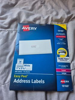 Avery Easy Peel Address Labels