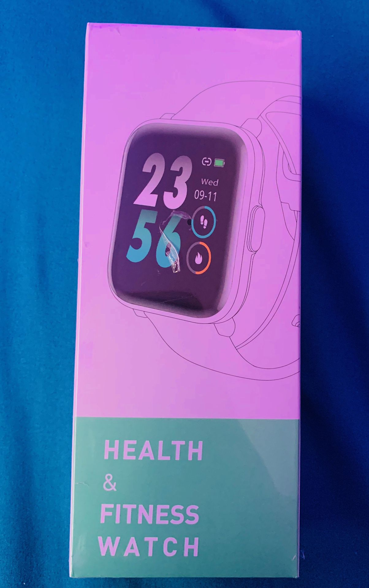 AIR PINK HEALTH AND FITNESS WATCH