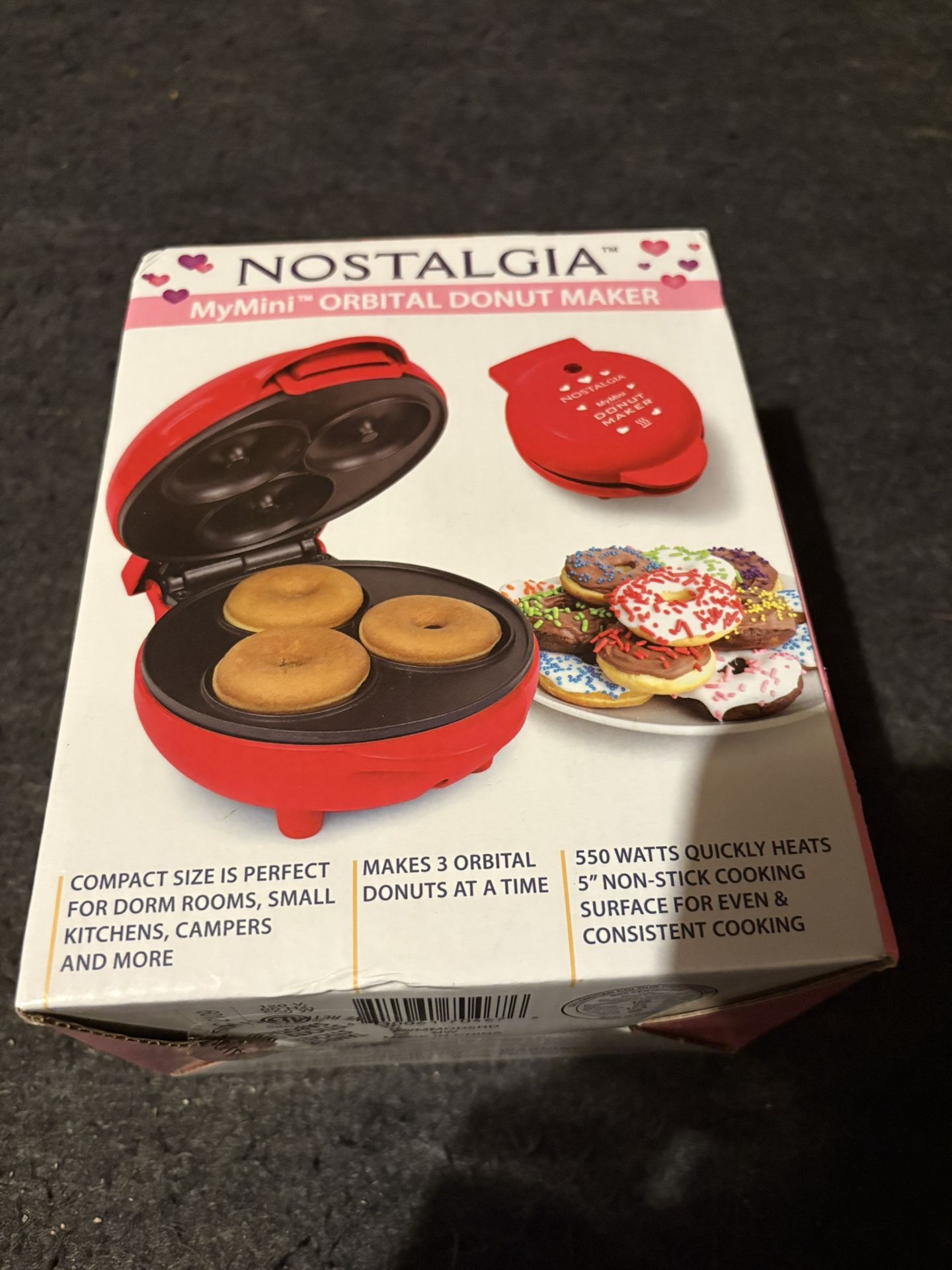 Nostalgia Mini Donut Maker