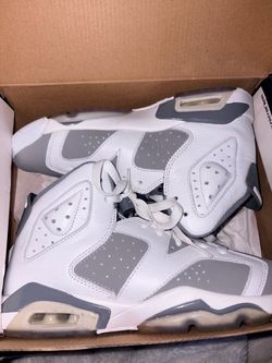 Air Jordan 6 White Cool Grey Sneakers