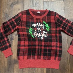 Womans Ugky Christmas Sweater Size Medium By Holiday Time #2