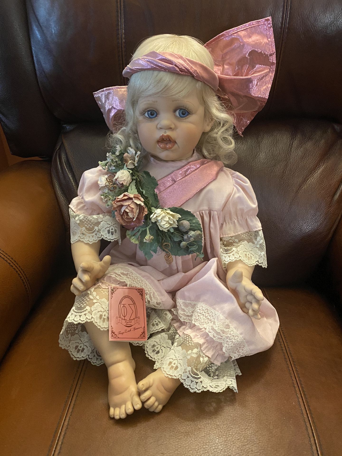 Fayza Spanos Cherub Doll