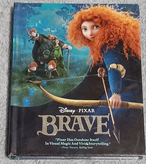 Disney Blu-ray Pixar Brave With Book 3 Disc Set