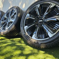4 2026 CADILLAC ESCALADE IQ 24" WHEELS&TIRES 8X165 $2800