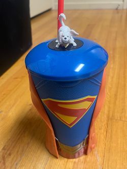 Supergirl krypto drink cup from AMC