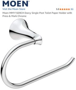 Moen Darcy Single Post Toilet Paper Holder Chrome