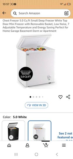 Freezer brand new in the box