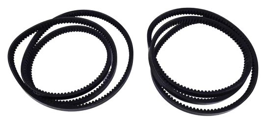 2 Pcs Belts Compatible with Befco C70-110, Befco 006-7170 Heavy Duty Cogged 7/8"" Vacuum Cleaners