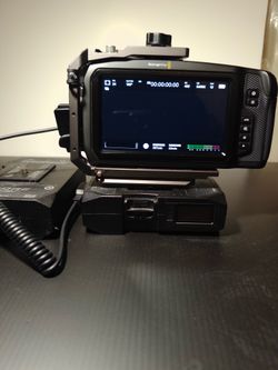 Black magic pocket 4K (BMPCC4k) camera