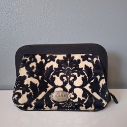 Cake By Petunia Clutch Black And Cream