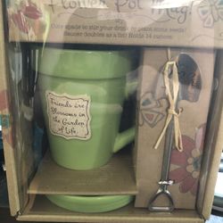 Flower Pot Mug Friendship New In box