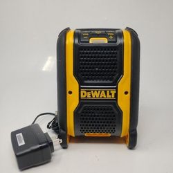 DeWalt 20V Bluetooth Speaker With Charger - Model DCR006A (#25803)