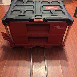 Milwaukee Packout 2 Drawer Tool Box Brand New 