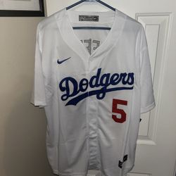 Nike white Freddie Freeman Dodgers jersey size xl