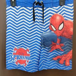 Marvel Spider-Man Zigzag Blue Shorts
