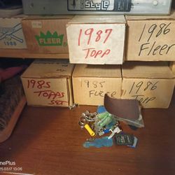 '80s Complete Baseball Card Sets