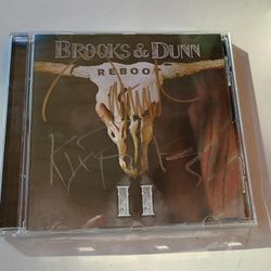 Reboot II Brooks Dunn Signed Cd