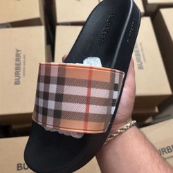 Burberry Slides , Brand New,  