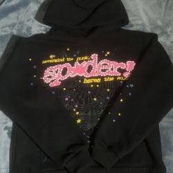 Black Sp5der V2 Hoodie