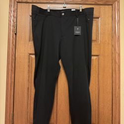 NWT Women’s Simply Vera Vera Wang mid-rise skinny pants in black size 2X.