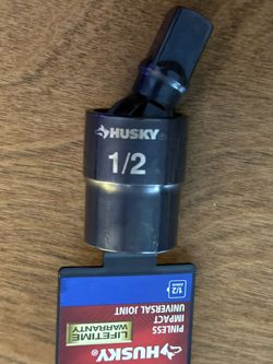 Husky 1/2” Drive Pinless Impact Universal Joint - Brand New in Package