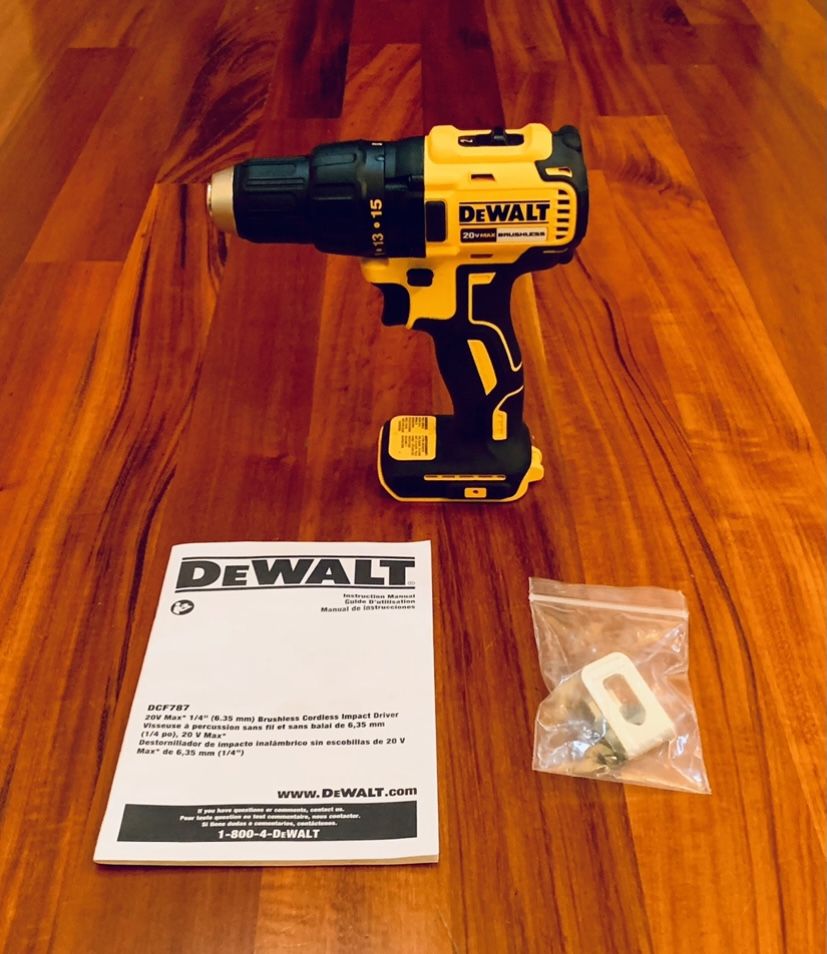 DeWALT - DCD777 | 20 Volt Max Li Ion 1/2" Brushless Drill Driver  | Brand New!