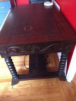 Antique Partner's Desk