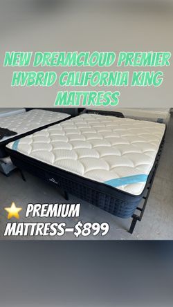 NEW DREAMCLOUD PREMIER HYBRID CALIFORNIA KING MATTRESS
