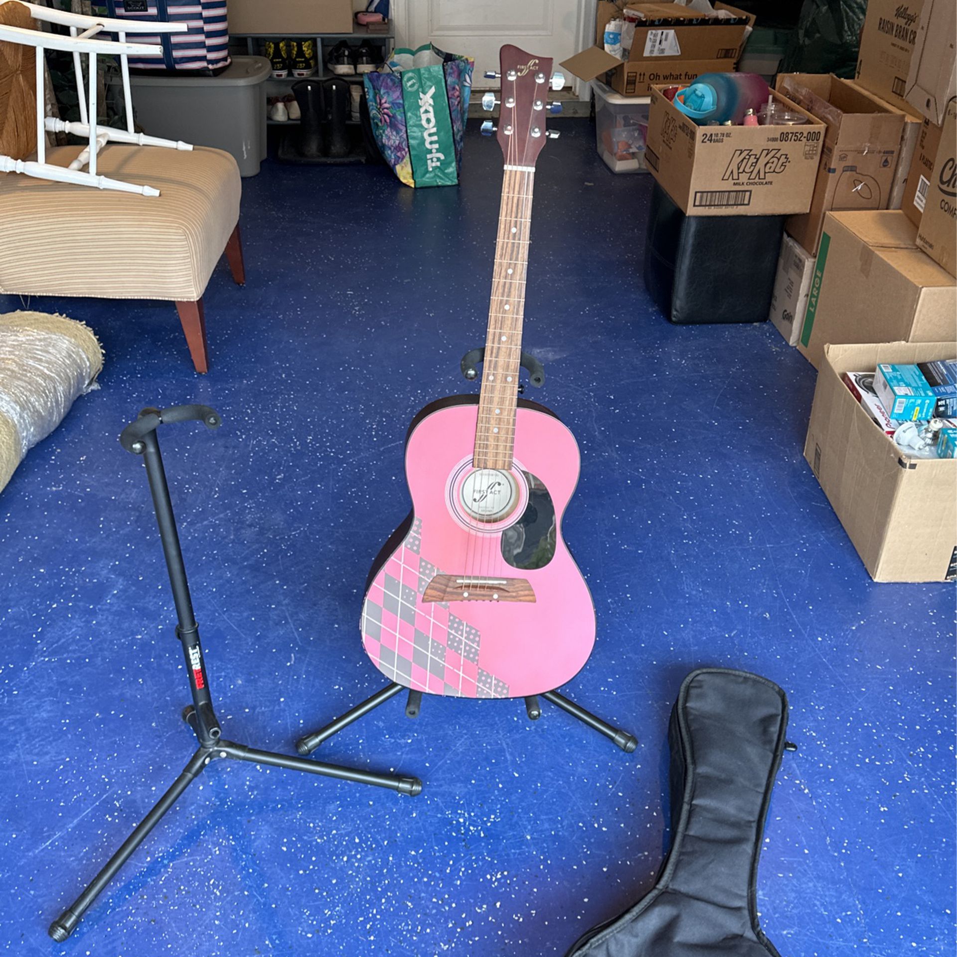 Guitar Stands and Carrying Case 