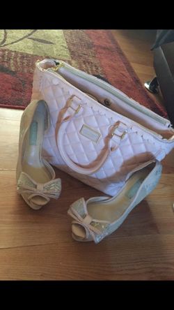 Betsey Johnson purse and betsey Johnson Highheels