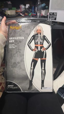 Women’s Skeleton Halloween Set