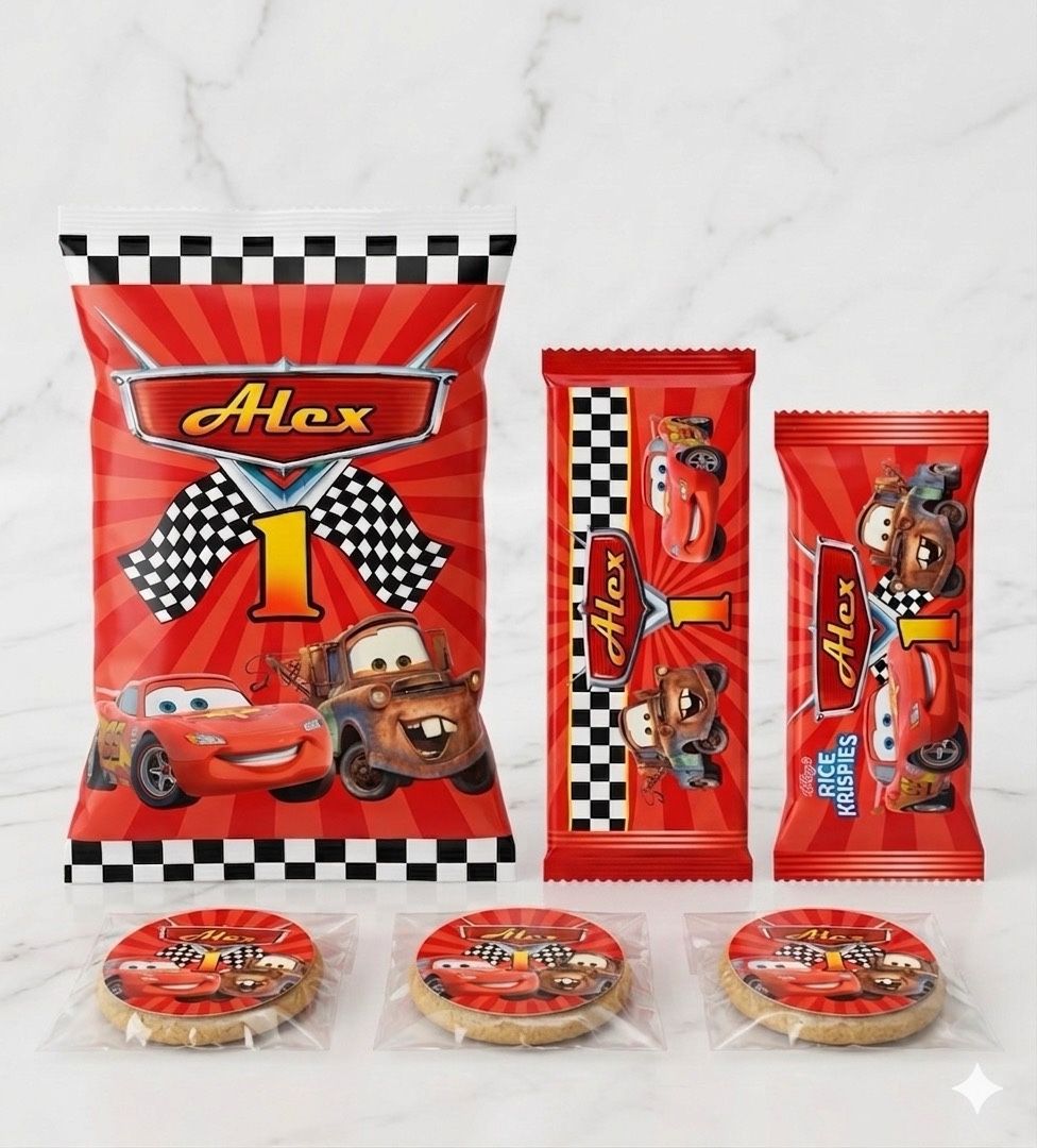 Disney Cars Birthday Party Theme Stickers Labels Wraps Centerpieces Cutouts
