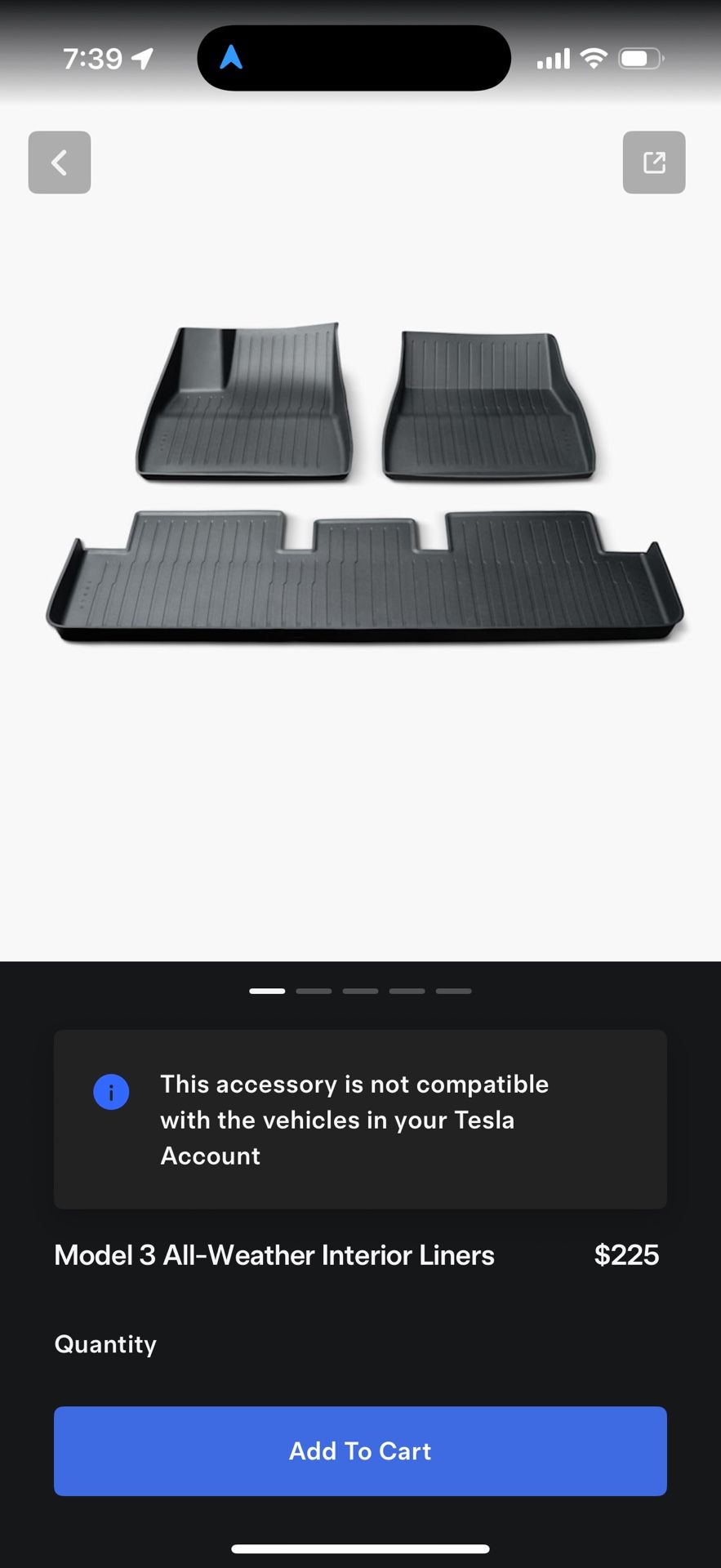 Tesla Model 3 Mats