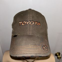 Toyota Baseball Hat Cap Strapback Embroidered Brown Adult Unisex Car Dealerships