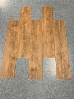 $.79 SQ/FT - Russet Luxury Vinyl Flooring 3MM - 20M LVP - 7.24” x 37.4”