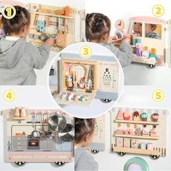 Wooden Sensory Wall Panel For Kids