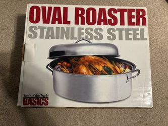 Stainless steel Oval Roaster