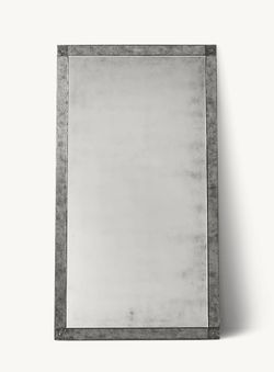 PALAZZO ANTIQUED-GLASS FLOOR MIRROR