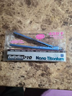 Babyliss Pro Nano Titanium.  New ultra smooth. BUY1GET1 FREE.