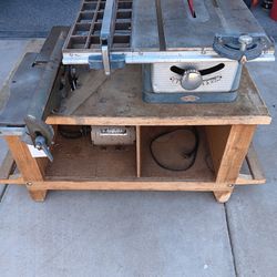 Table Saw And Planer